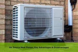 the advantages and disadvantages of an air source heat pump for home heating