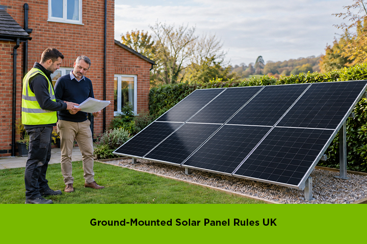 * Ground-Mounted Solar Panel Rules UK